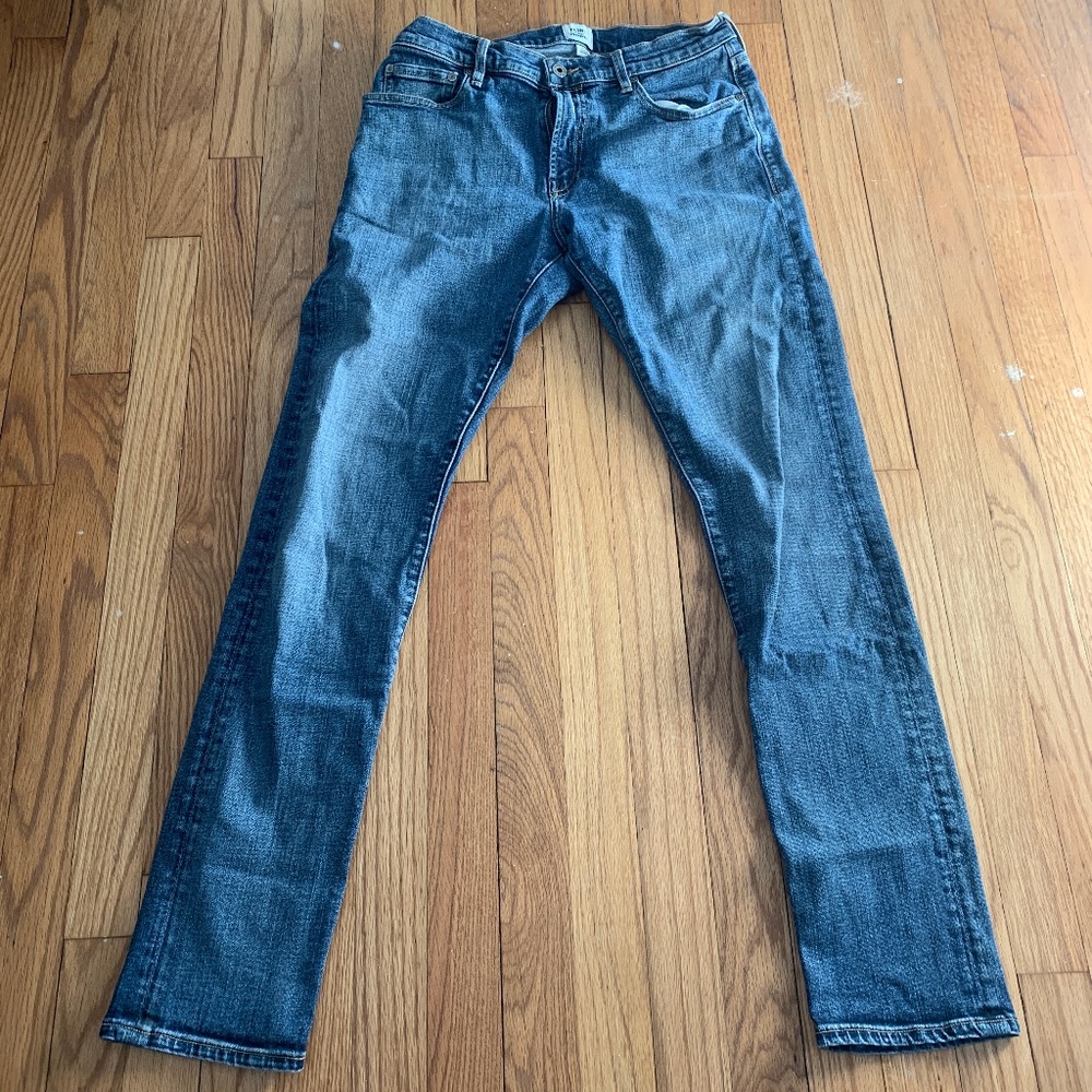 Flint and Tinder slim fit jeans, stonewash 30x34